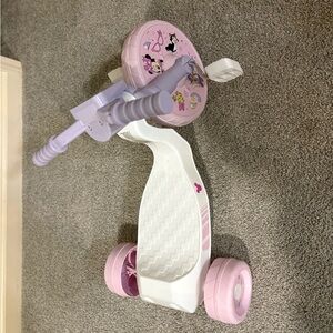 Kids Pink and White Ride-On Toy